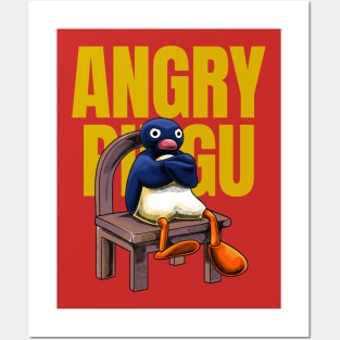 Angry Penguin Meme Posters and Art